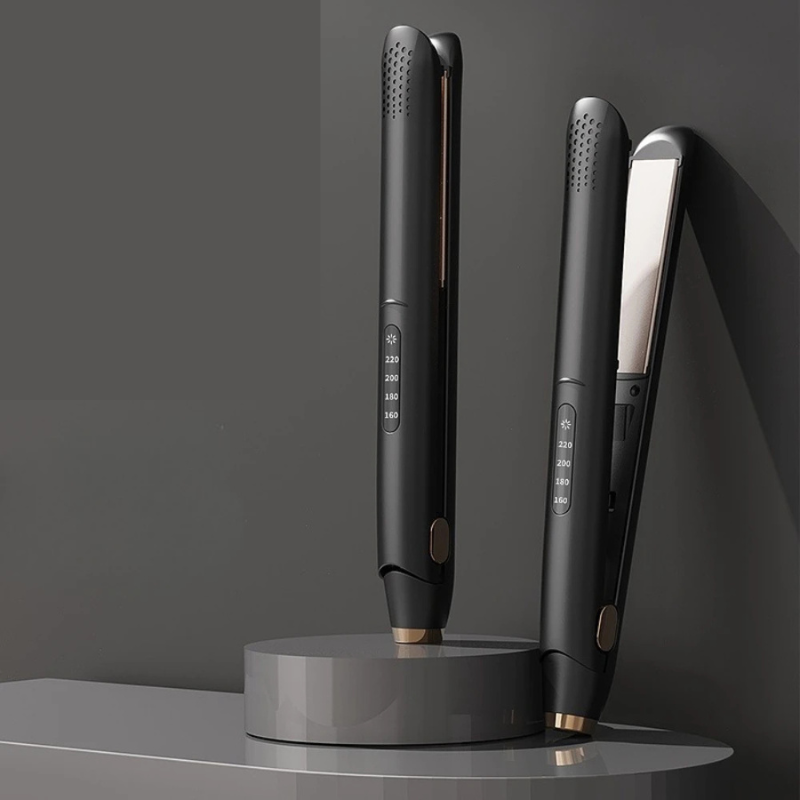 HairLuxe - 2-i-1 ionisk keramisk glattejern 1
