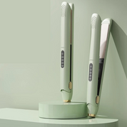 HairLuxe - 2-i-1 ionisk keramisk glattejern 2