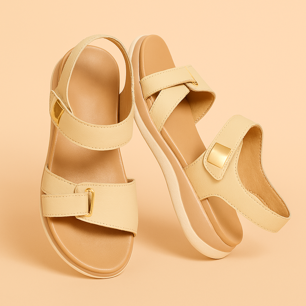 Halina | Sporty plateausandaler 1