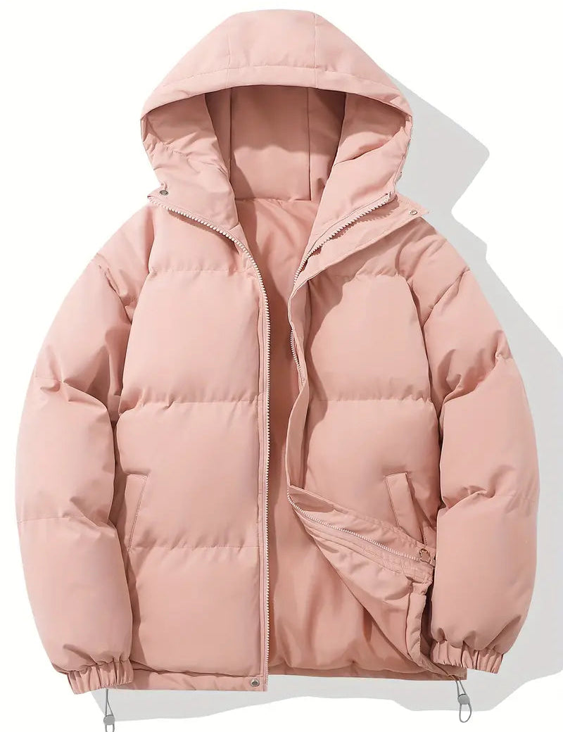 Hazel | Trendy quiltet jakke med hætte til kolde dage 0