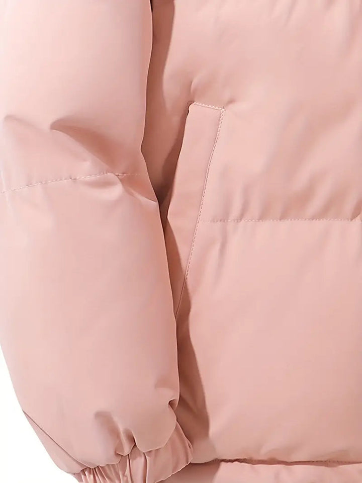 Hazel | Trendy quiltet jakke med hætte til kolde dage 3