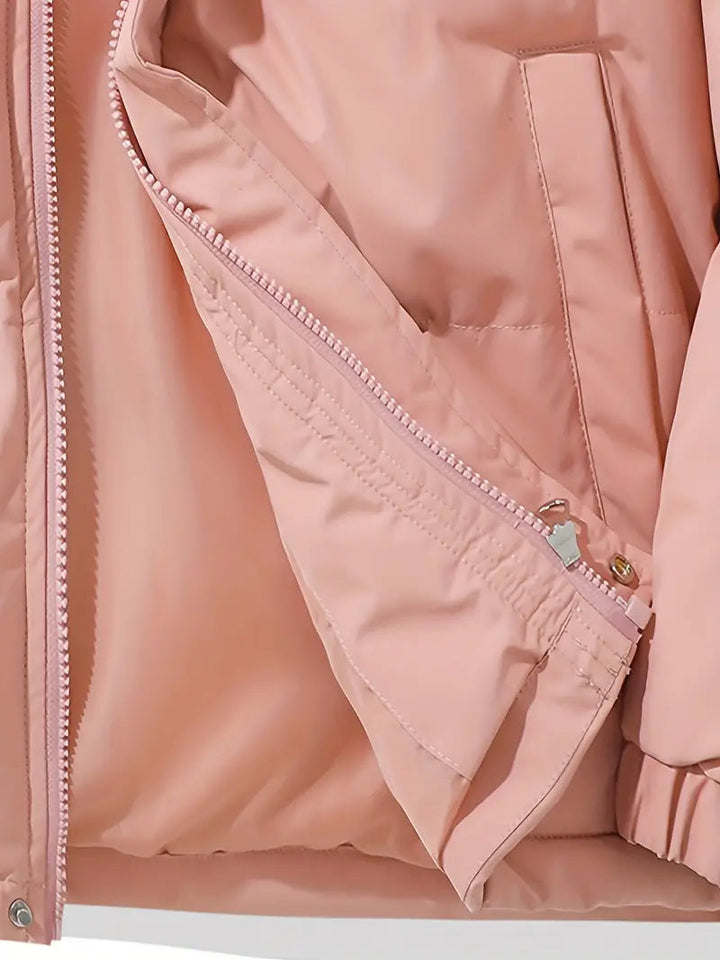 Hazel | Trendy quiltet jakke med hætte til kolde dage 4