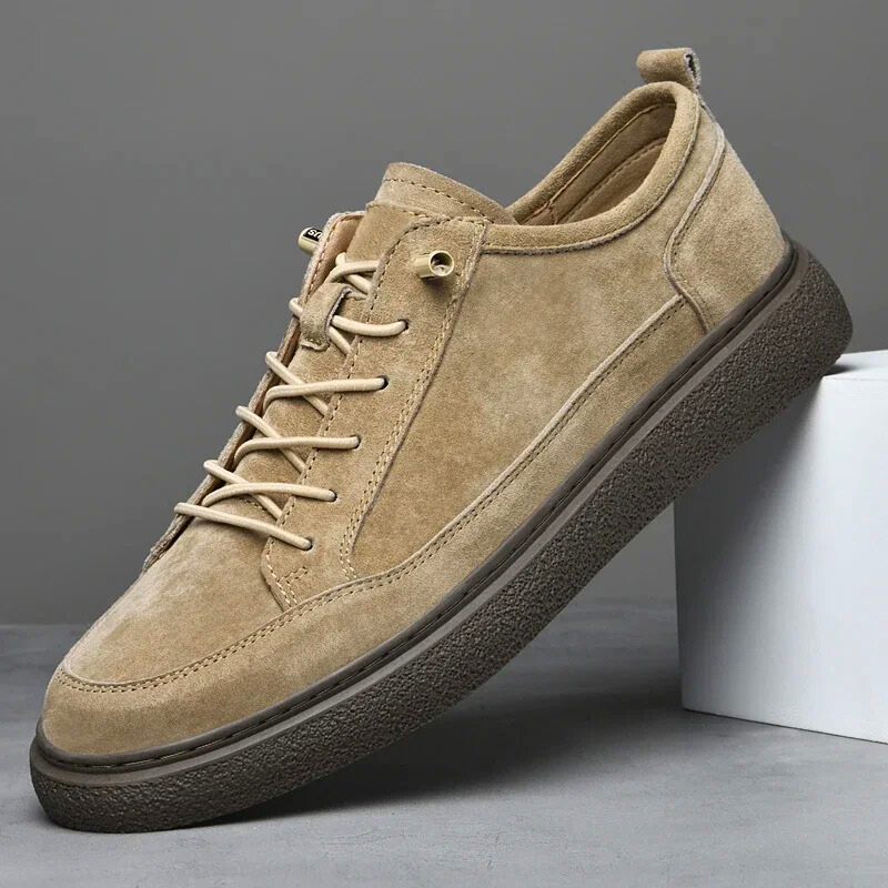 Herre Casual Sneakers Justerbar Pasform Blandet Materiale 7