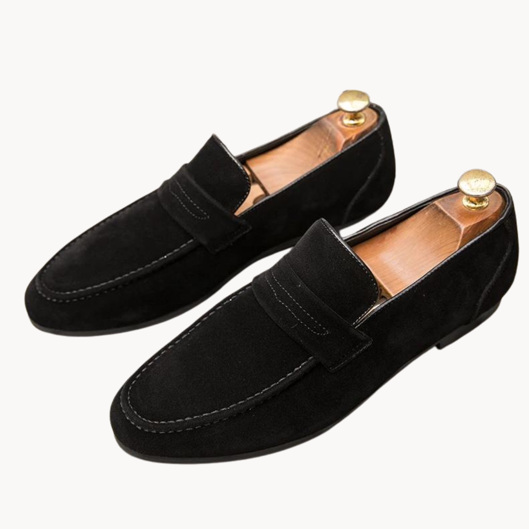 Herre Klassiske Penny Loafers Komfortable Mat Finish Letvægts 1