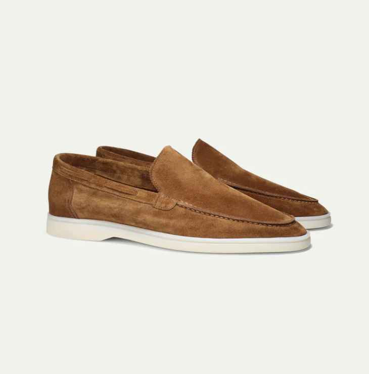 Herre Komfortable Slip-On Loafers Polstret Støtte Premium Blend 3
