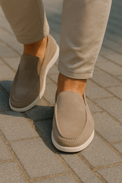 Herre Komfortable slip-on loafers Polstret støtte Holdbart materiale 2