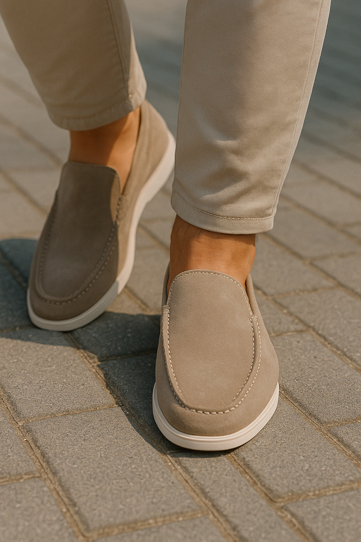 Herre Komfortable slip-on loafers Polstret støtte Holdbart materiale 2
