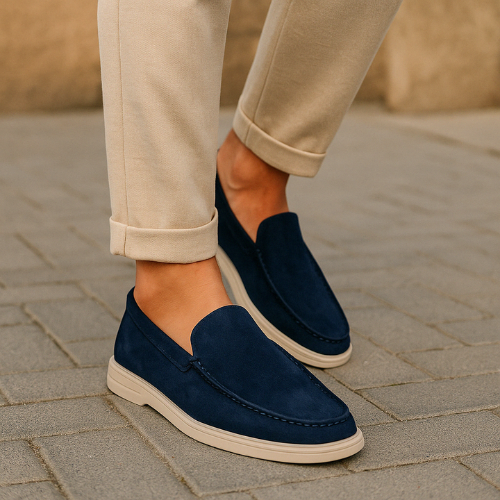 Herre Komfortable slip-on loafers Polstret støtte Holdbart materiale 3