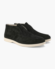 Herre Suede Loafers Komfortabel Læderindsats 1