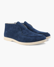 Herre Suede Loafers Komfortabel Læderindsats 10