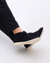 Herre Suede Loafers Komfortabel Læderindsats 2