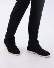 Herre Suede Loafers Komfortabel Læderindsats 3