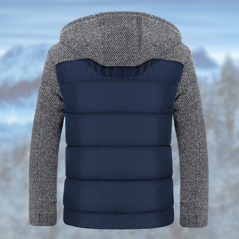 Herre Vinterjakke Elegant Komfort Polyester 1