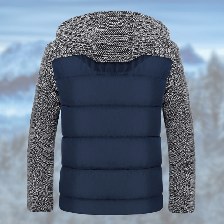 Herre Vinterjakke Elegant Komfort Polyester 1