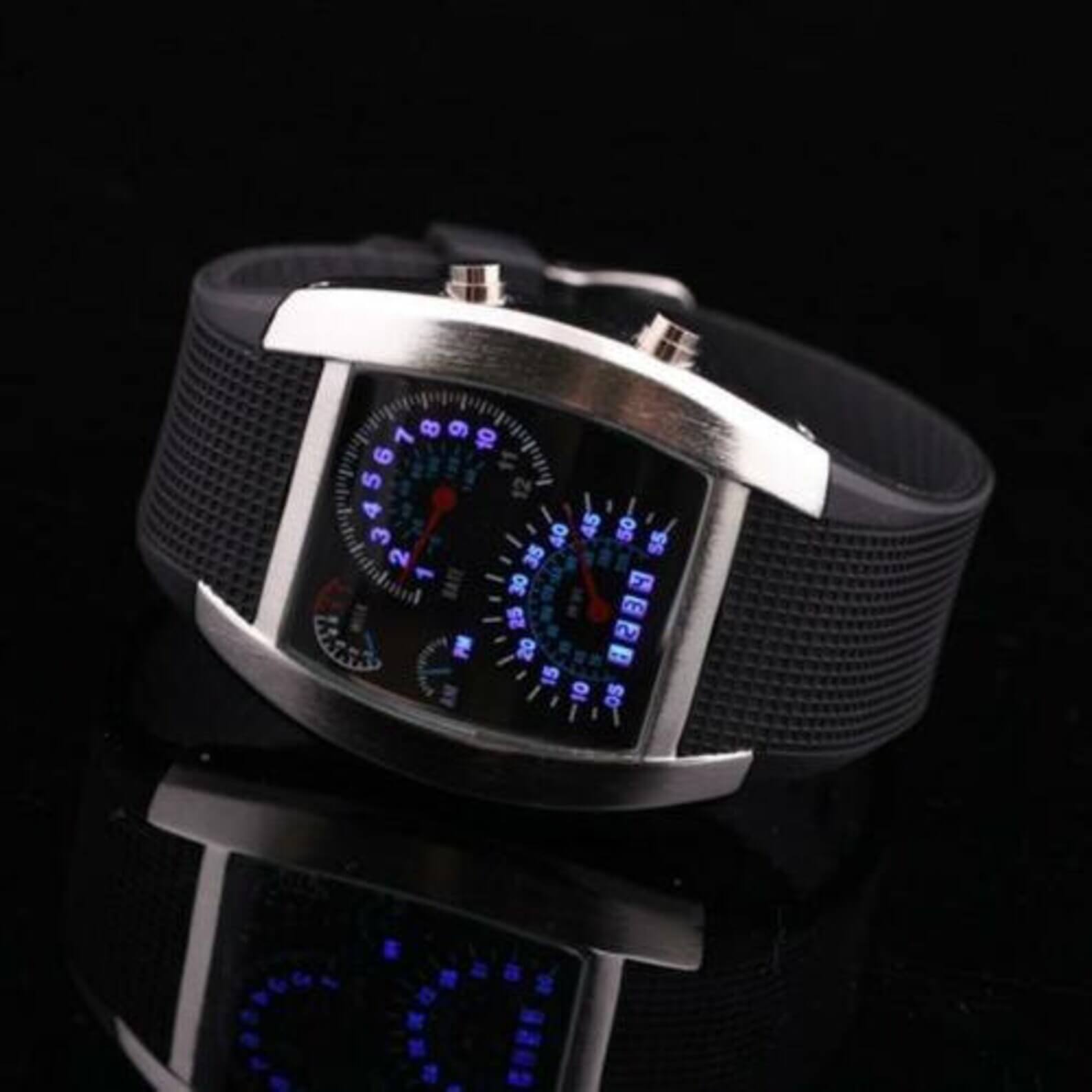 Herre speedometer LED-ur 0