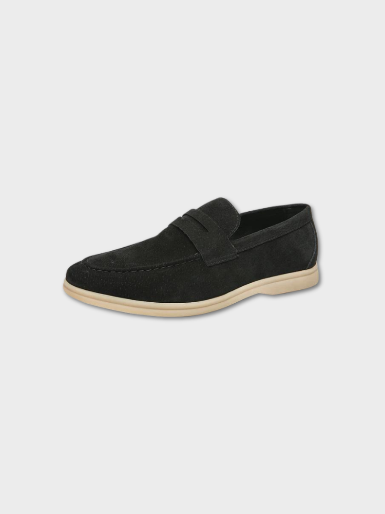 Herre vintage loafers Komfortable slip-on premium materiale 0