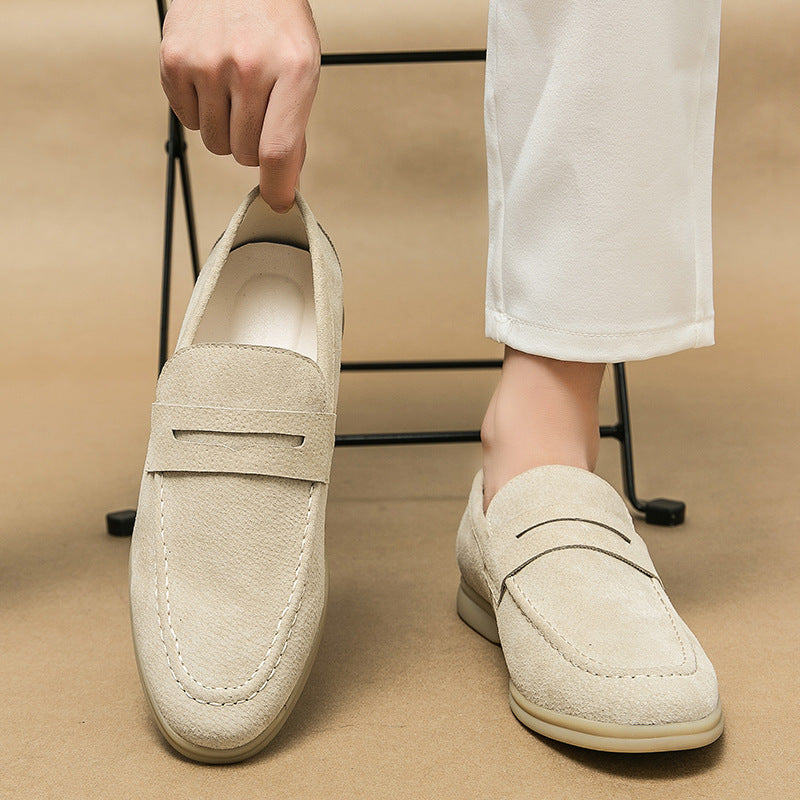Herre vintage loafers Komfortable slip-on premium materiale 3