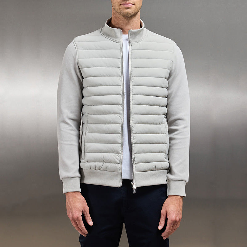 Herre vinterquiltet jakke | Casual 0