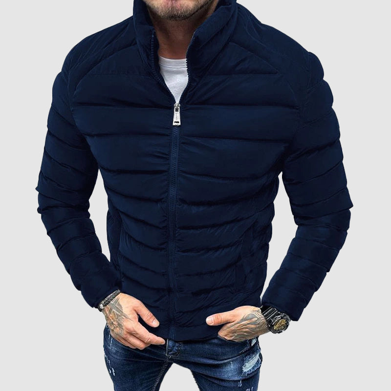 Herre vinterquiltet jakke | Slim fit 1