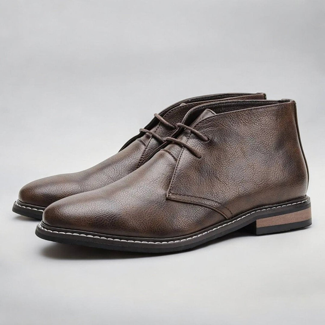 Herren Chukka Boots mit Orthopädischer Arch Support Schnürung Klassisch 2