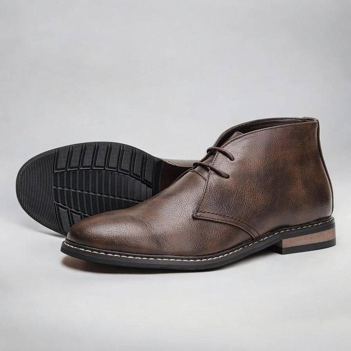 Herren Chukka Boots mit Orthopädischer Arch Support Schnürung Klassisch 3