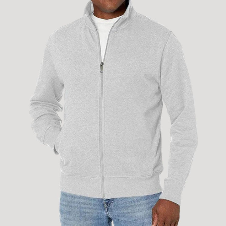 Herren Frühlingsjacke mit Reißverschluss Leichte Freizeitjacke für Alltag und Outdoor 5