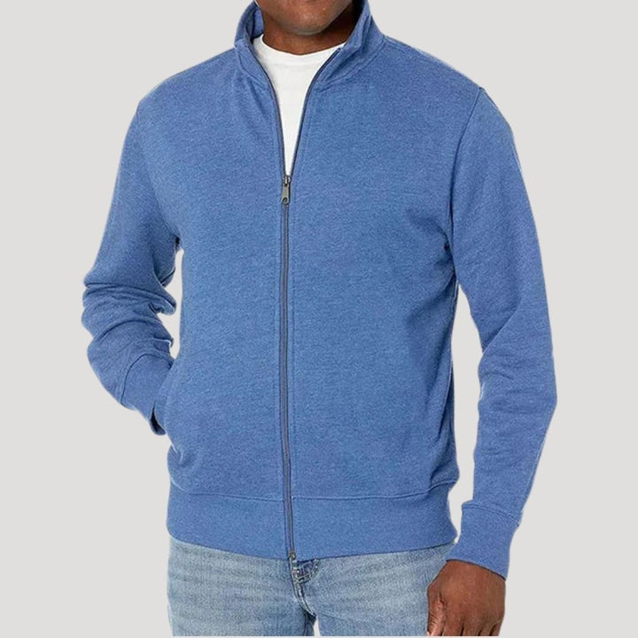 Herren Frühlingsjacke mit Reißverschluss Leichte Freizeitjacke für Alltag und Outdoor 8