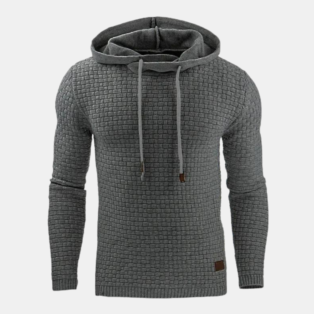 Herren Hoodie Vintage-Stil Kapuzenpullover Mit Muster Komfortabler Sweatshirt Für Freizeit Und Outdoor 0