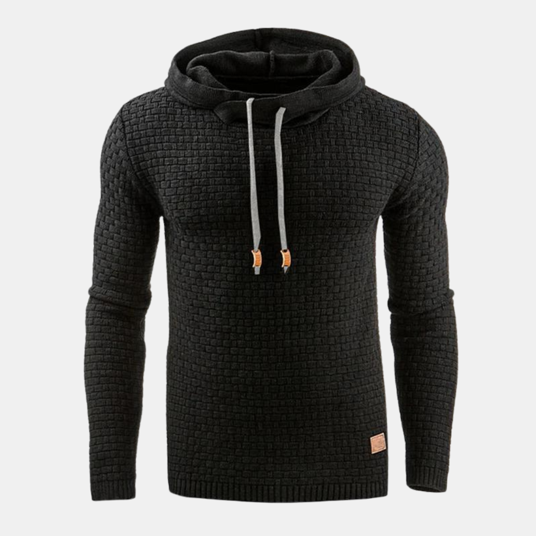 Herren Hoodie Vintage-Stil Kapuzenpullover Mit Muster Komfortabler Sweatshirt Für Freizeit Und Outdoor 2