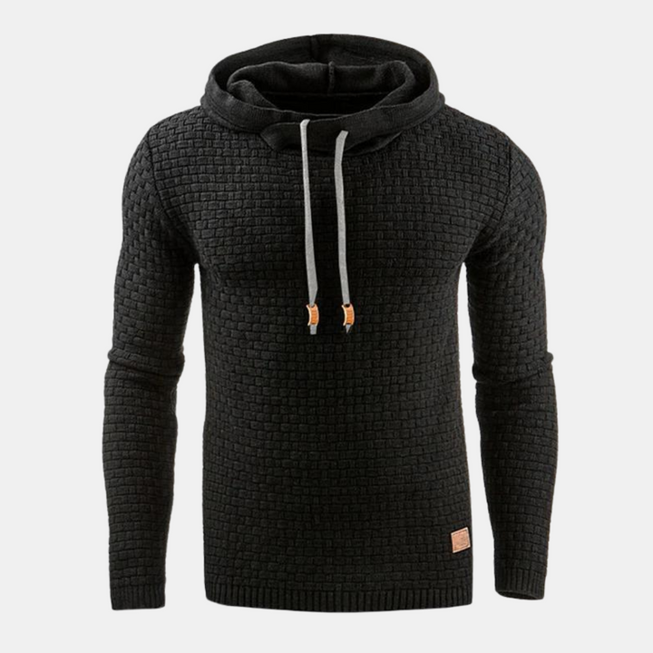 Herren Hoodie Vintage-Stil Kapuzenpullover Mit Muster Komfortabler Sweatshirt Für Freizeit Und Outdoor 2