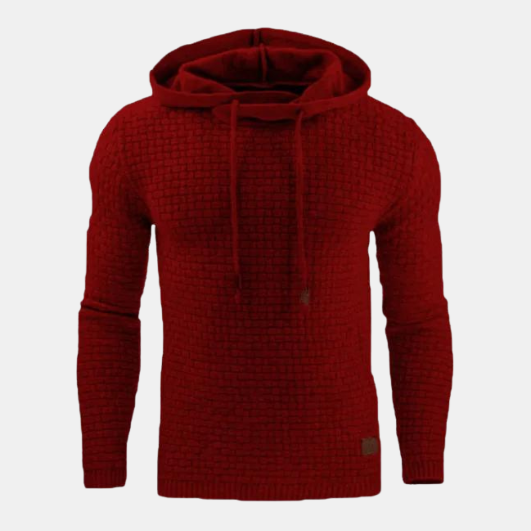 Herren Hoodie Vintage-Stil Kapuzenpullover Mit Muster Komfortabler Sweatshirt Für Freizeit Und Outdoor 4