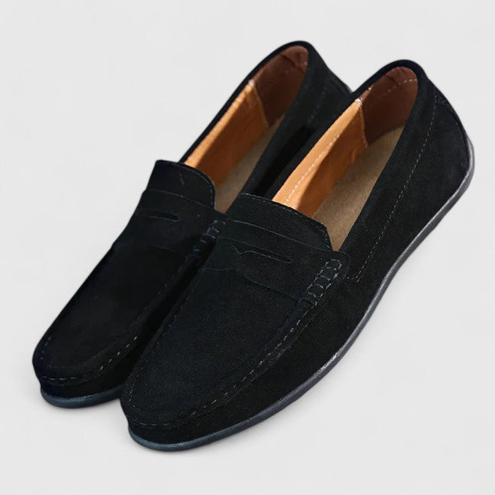 Herren Loafer Schwarz Orthopädisch Mit Arch Support – Klassische Penny Loafer Schuhe Für Komfort Und Stil 10