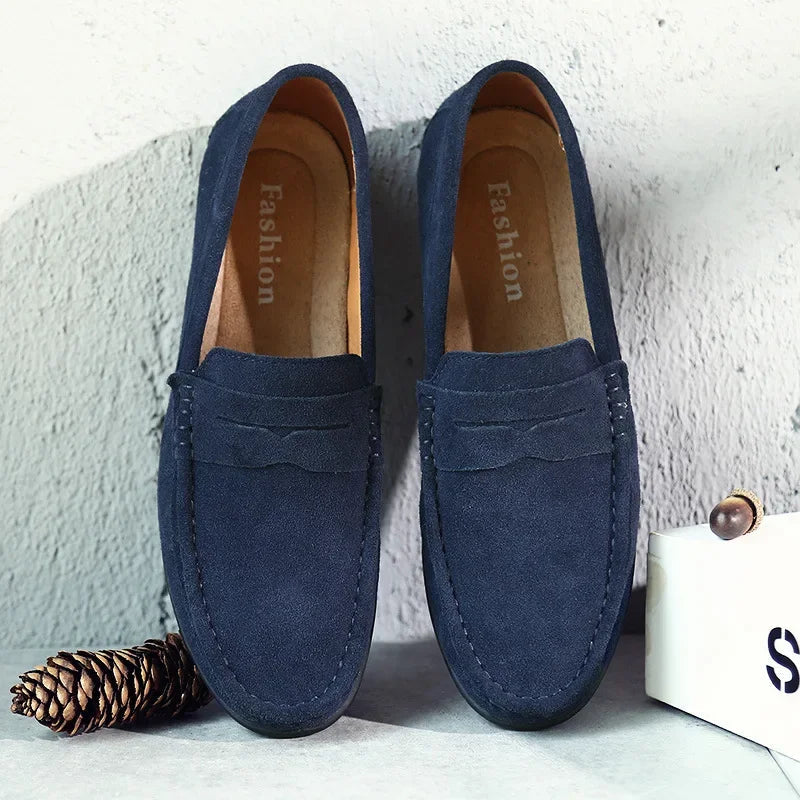 Herren Loafers Schwarz mit Orthopedic Arch Support - Klassische Penny Loafer für Höchsten Tragekomfort und Stil 1