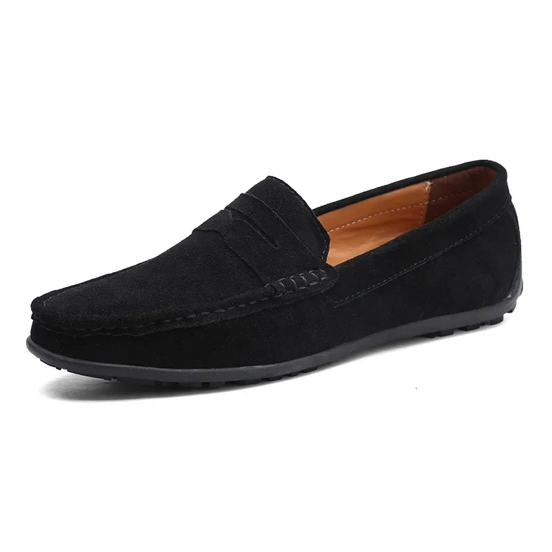Herren Loafers Schwarz mit Orthopedic Arch Support - Klassische Penny Loafer für Höchsten Tragekomfort und Stil 5