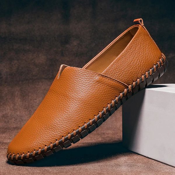 Herren Schuhe Slip-On Loafers mit Orthopädischem Arch Support für Alltag und Frühling 1