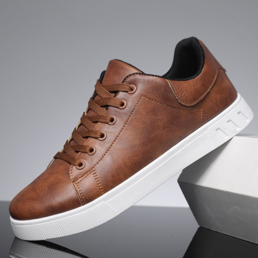 Herren Sneaker mit Arch Support - Orthopädische Freizeit-Schuhe für Alltag und Gehen, Schnürung, Bequem und Stylisch 2