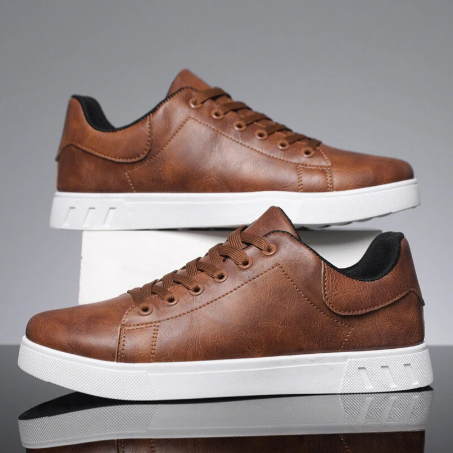 Herren Sneaker mit Arch Support - Orthopädische Freizeit-Schuhe für Alltag und Gehen, Schnürung, Bequem und Stylisch 3