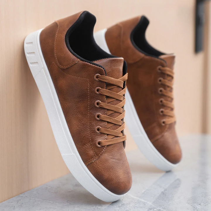 Herren Sneaker mit Arch Support - Orthopädische Freizeit-Schuhe für Alltag und Gehen, Schnürung, Bequem und Stylisch 5