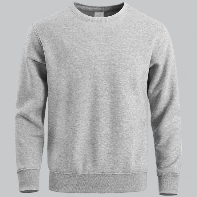 Herren Sweatshirt Rundhalsausschnitt – Bequemer Pullover für Freizeit und Alltag 0