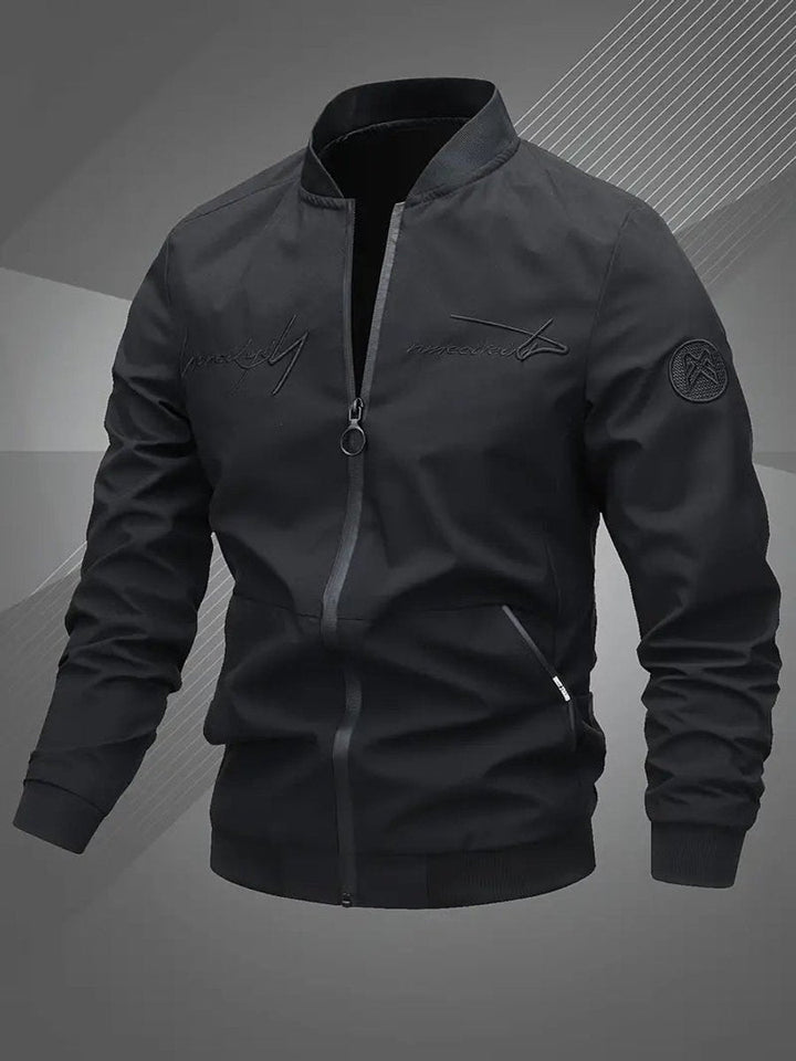 Herrenjacke Bomberjacke Regular Fit mit Baseballkragen – Lässige Collegejacke für Freizeit und Sport 2