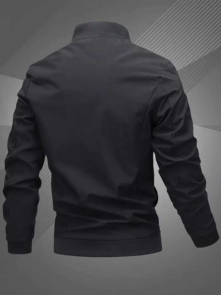 Herrenjacke Bomberjacke Regular Fit mit Baseballkragen – Lässige Collegejacke für Freizeit und Sport 3