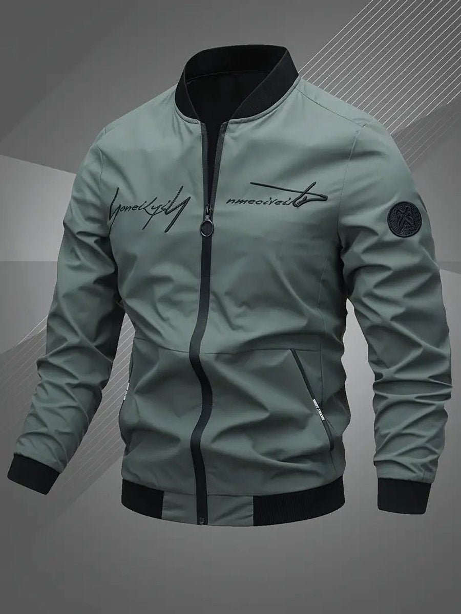 Herrenjacke Bomberjacke Regular Fit mit Baseballkragen – Lässige Collegejacke für Freizeit und Sport 5