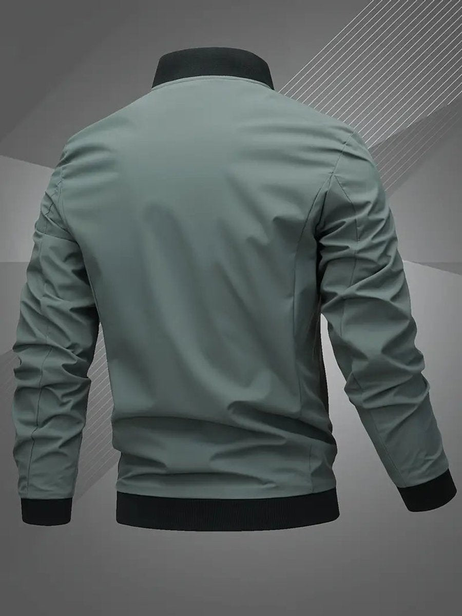 Herrenjacke Bomberjacke Regular Fit mit Baseballkragen – Lässige Collegejacke für Freizeit und Sport 6