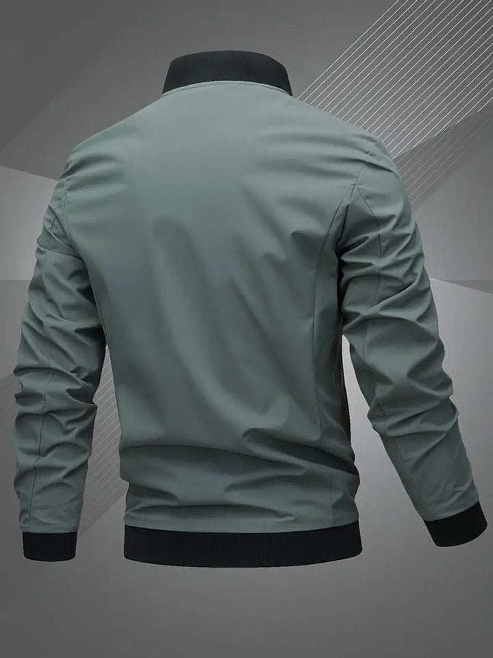Herrenjacke Bomberjacke Regular Fit mit Baseballkragen – Lässige Collegejacke für Freizeit und Sport 6
