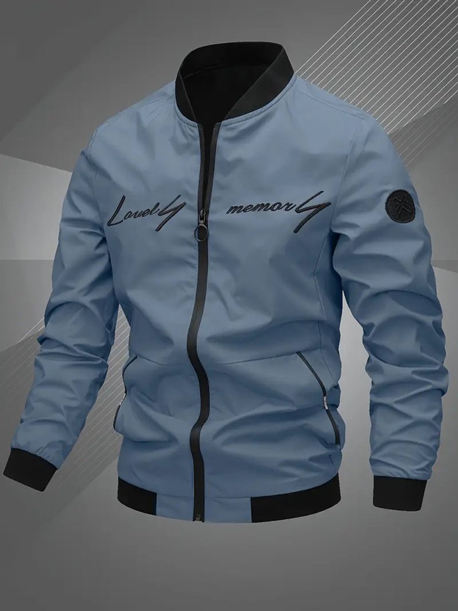 Herrenjacke Bomberjacke Regular Fit mit Baseballkragen – Lässige Collegejacke für Freizeit und Sport 7
