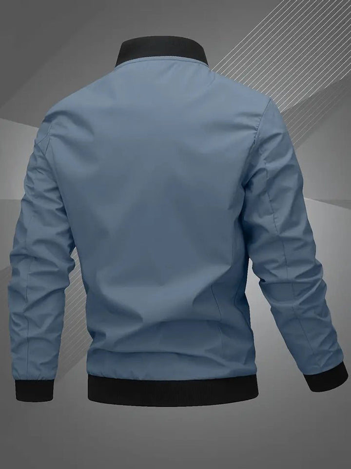 Herrenjacke Bomberjacke Regular Fit mit Baseballkragen – Lässige Collegejacke für Freizeit und Sport 8