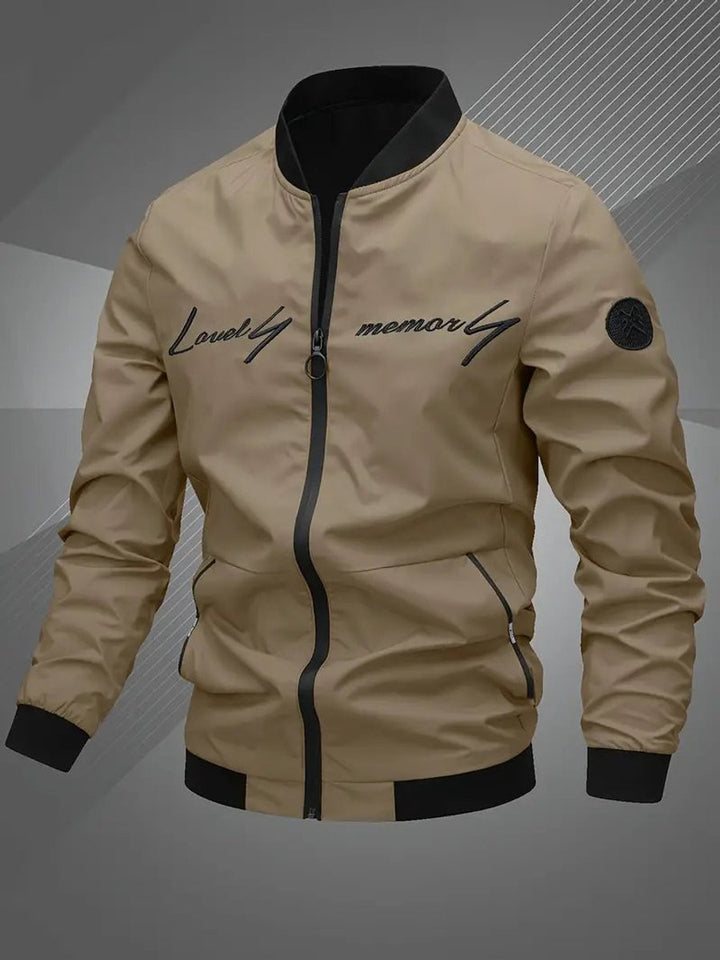 Herrenjacke Bomberjacke Regular Fit mit Baseballkragen – Lässige Collegejacke für Freizeit und Sport 9