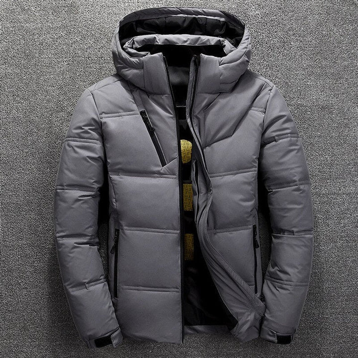 Herrenjacke Gefüttert Mit Abnehmbarer Kapuze – Praktische Jacke Herren Für Kaltes Wetter, Modern Und Funktional 5