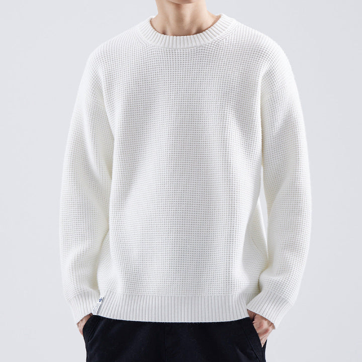 Herrenpullover Gant Pullover Herren Strukturierter Rundhals Modernes Design für Winter 3