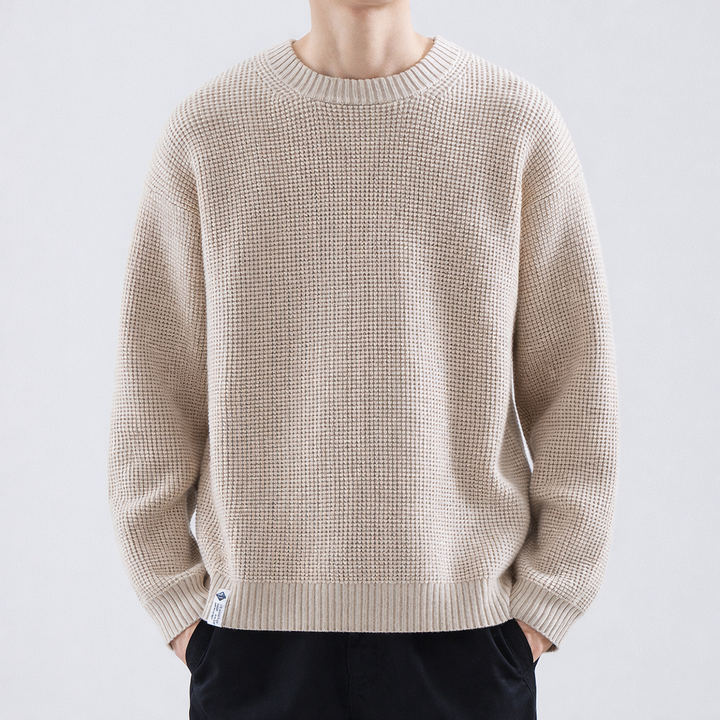 Herrenpullover Gant Pullover Herren Strukturierter Rundhals Modernes Design für Winter 4